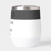 Mariage de BW moderne audacieux "We Do" | Nettoyer (Arrière)