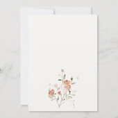 Mariage de cadre floral à mousse souple (Dos)