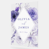 Mariage de cadre Floral Indigo (Angle)