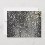 Mariage de calligraphie classique Carte de remerci (Dos)