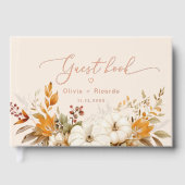 Mariage de calligraphie moderne automne (Recto)