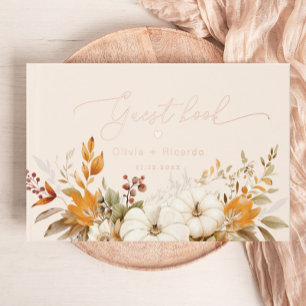 Mariage de calligraphie moderne automne