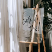 Mariage de calligraphie moderne simple Accueil