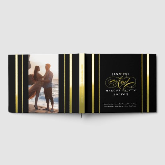 Mariage de calligraphie officielle noir et blanc (Complet)