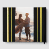 Mariage de calligraphie officielle noir et blanc (Verso)