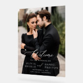 Mariage de calligraphie photo moderne élégant Bien (Angle)