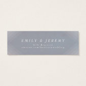 Mariage de calligraphie Vintage or déco classique (Dos)