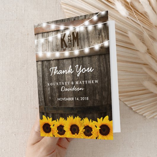 Mariage de Campagne Rustique | Tournesol Merci