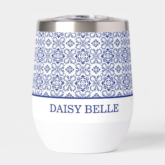 Mariage de carreaux de mosaïque bleue de citron mé (Avant)