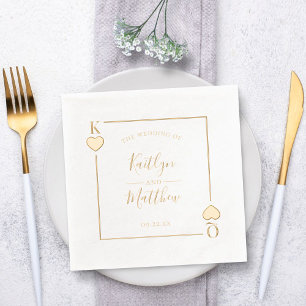 Mariage de carte de lecture Monogramme