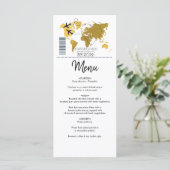 Mariage de carte d'embarquement de destination (Debout devant)
