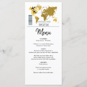 Mariage de carte d'embarquement de destination