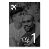 Mariage de carte d'embarquement de destination pho (Dos)