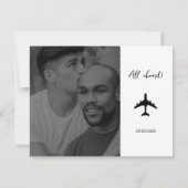 Mariage de carte d'embarquement de destination pho (Dos)