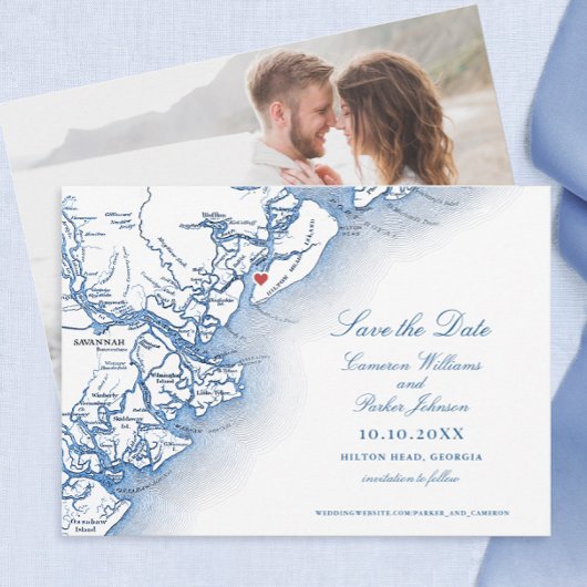 Mariage de carte Hilton Head South Carolina
