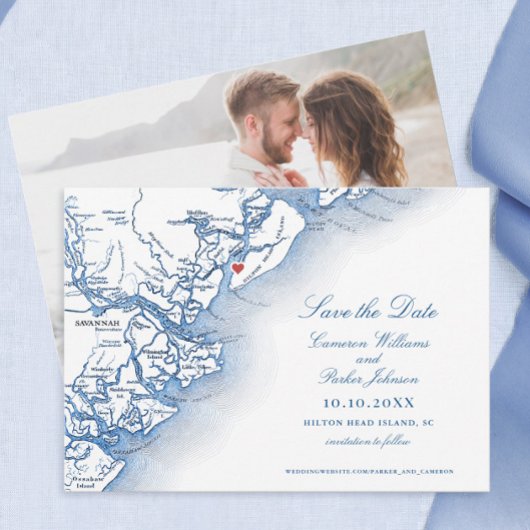 Mariage de carte Hilton Head South Carolina