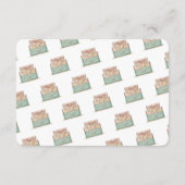 Mariage de carte intérieure de demande de lune de (Dos)