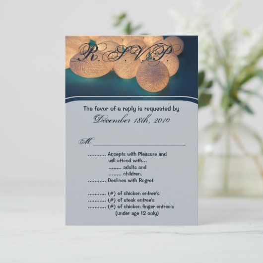 mariage de carte R.S.V.P. 3,5x5 (Debout devant)