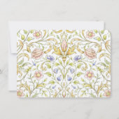 Mariage de carte RSVP Garden (Dos)