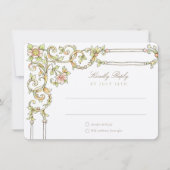 Mariage de carte RSVP Garden (Devant)