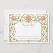 Mariage de carte RSVP Garden (Devant)