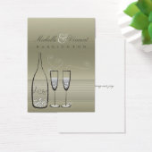 Mariage de champagne d'argent Anniversaire do-it-y (Bureau)