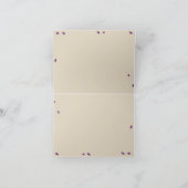 Mariage de chênes Merci Cartes de notes (Intérieur)