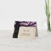 Mariage de chênes Merci Cartes de notes (Devant)