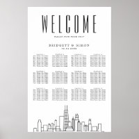 Mariage de Chicago | 12 Tableau des sièges