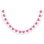 Mariage de coeur rose drapeaux à souder Réception (Tout)