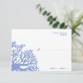 Mariage de corail bleu et jaune tropical rsvp (Debout devant)