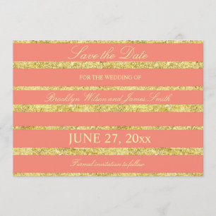 Mariage De Corail Économisez Les Cartes De Date Av
