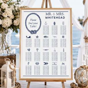 Mariage de corde nautique Siège 18 Tableau