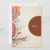 mariage de couleur beige coffre-fort à la carte da (Dos)