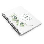 Mariage de couple à la verdure d'Eucalyptus