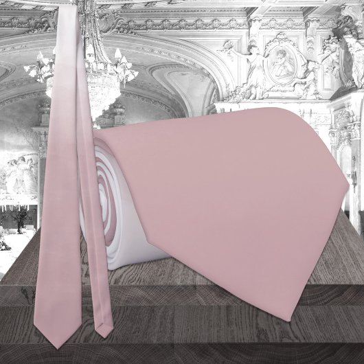 Mariage de Cravate monochromatique Dusty Rose