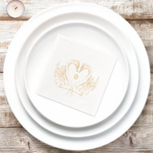 Mariage de cygne personnalisé
