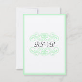 Mariage de défilement de Fairytale RSVP (Dos)