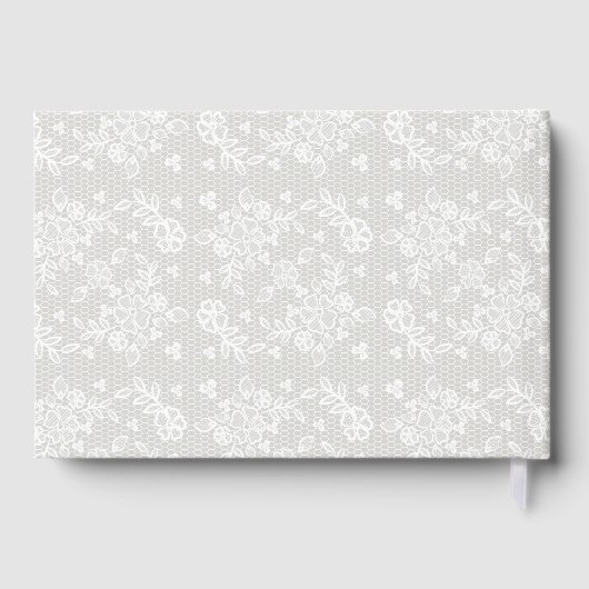 Mariage de dentelle blanche rustique (Verso)