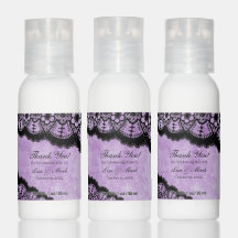 Mariage de dentelle noire gothique violet Grunge