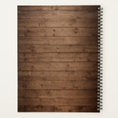 Mariage de dentelle Rustique rose Bois rose (Dos)