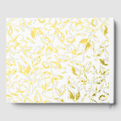 Mariage de dessin de fleurs élégantes (Verso)