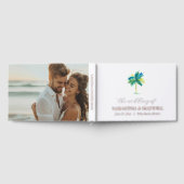 Mariage de destination Aquarelle minimale Palm Tre (Complet)