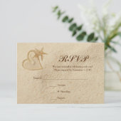 Mariage de Destination de Plage RSVP Sable & Cœur (Debout devant)