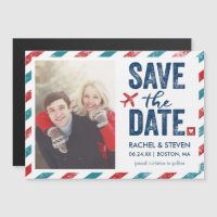 Mariage de destination| Magnet Enregistrer la date