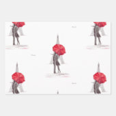 mariage de douche nuptiale papier d'emballage anni (Devant 3)