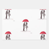 mariage de douche nuptiale papier d'emballage anni (Devant)