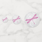 Mariage de dragonfly Magenta Table Confetti (Devant)