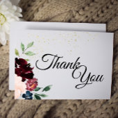 Mariage de fête d'été Merci plat