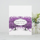 Mariage de feuille de coeur pourpre de forêt (Debout devant)